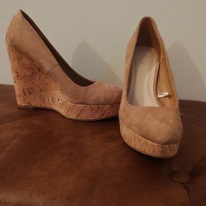 Forever 21 Wedges beige shoes